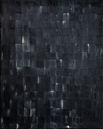 Black #1 - 16x20" Acrylic on canvas