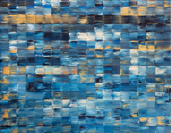Nedslagen Himmel (Crestfallen Sky) - 16x20" Acrylic on canvas